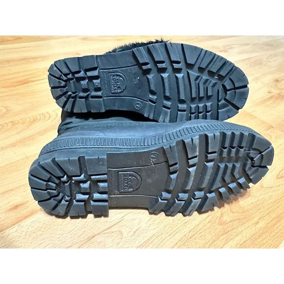 Sorel Womens Boots Snow Mid-Calf Winter Snow Black Size 7 Lace Up - Picture 4 of 8